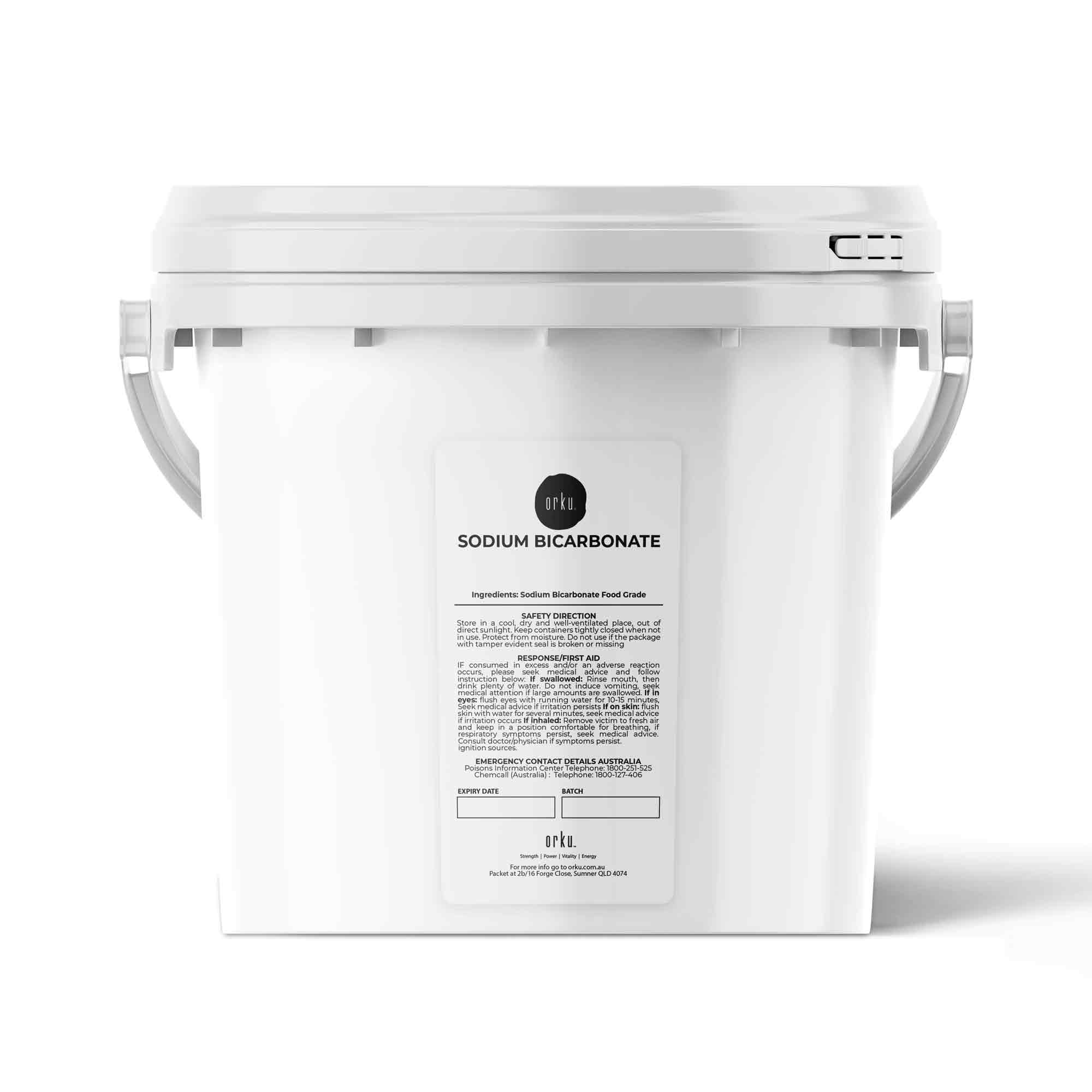 V238-SUPDZ-30943440732240-202505221640-00 5Kg Sodium Bicarbonate Tub - Food Grade Bicarb Baking Soda Hydrogen Carbonate - Image 1