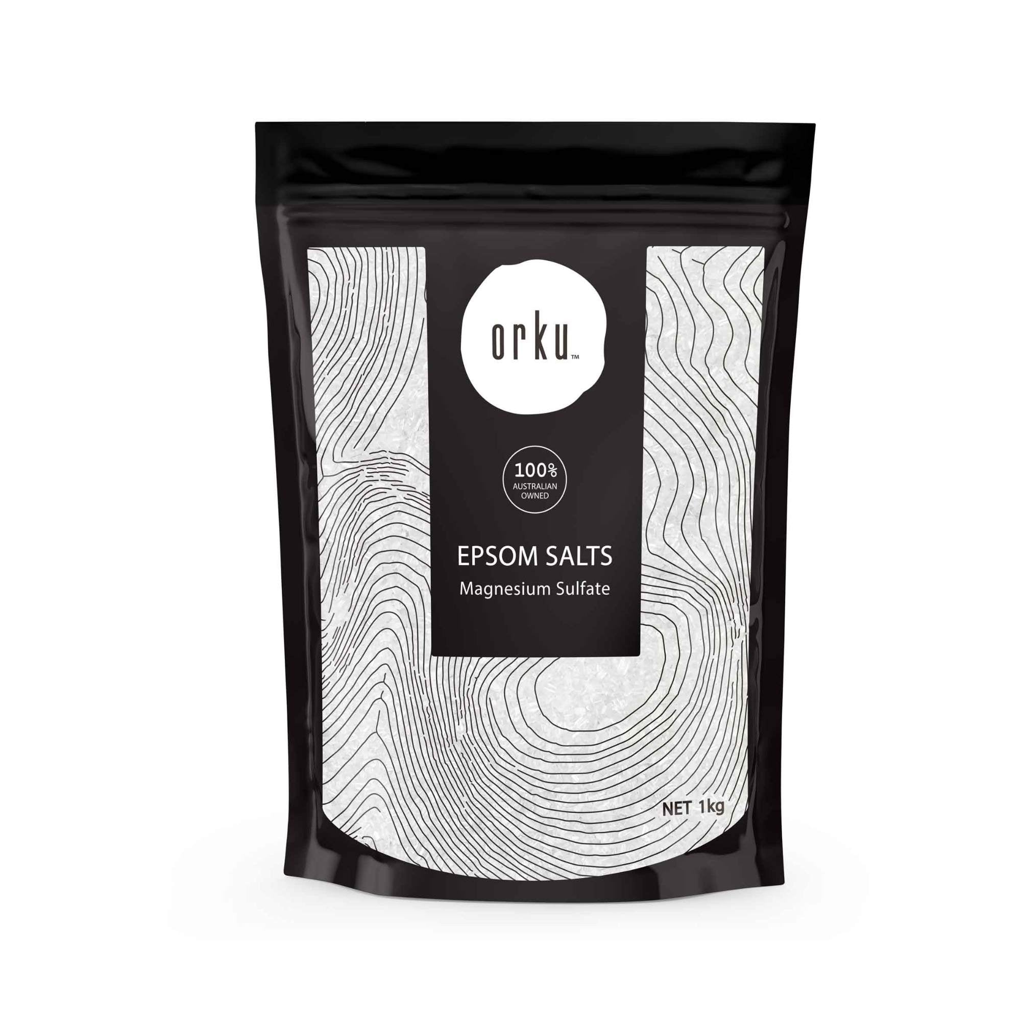V238-SUPDZ-31950184087632-202507252255-00 Orku 1Kg Epsom Salt - Magnesium Sulphate Bath Salts Skin Body - Image 1