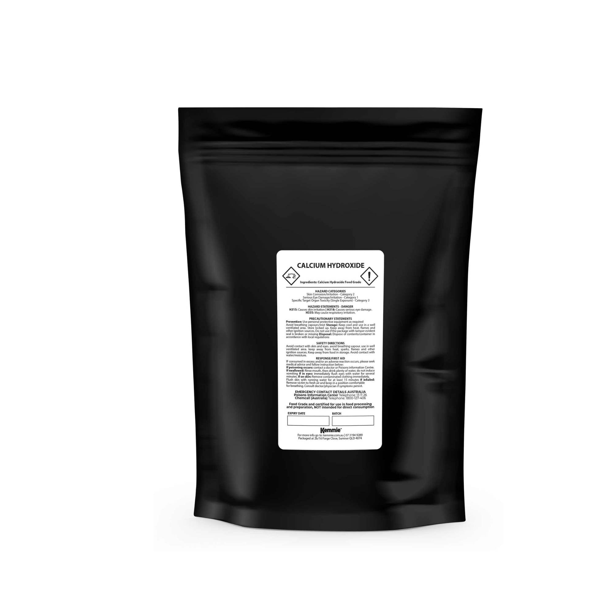V238-SUPDZ-33021235593296-202509041541-00 2Kg Food Grade Calcium Hydroxide Powder - FCC Hydrated Slaked Pickling Lime - Image 1