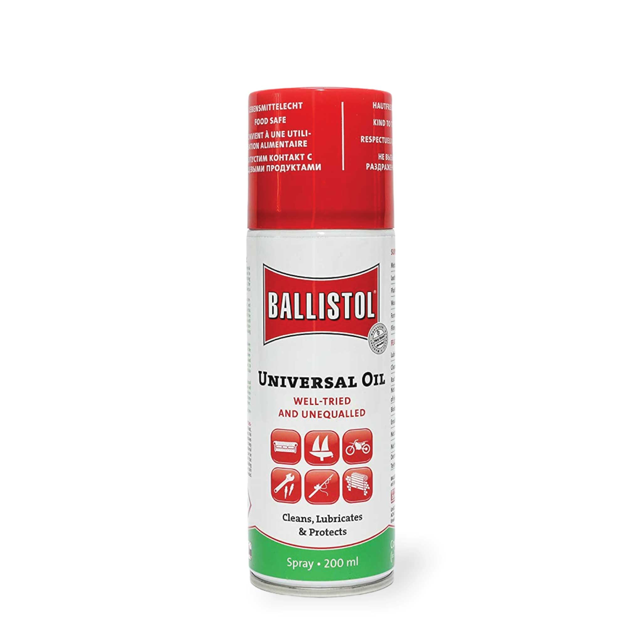 V238-SUPDZ-39680937033808-202507251950-00 Ballistol 200ml Universal Oil Lubricant Spray Eco Biodegradable Cleaner - Image 1