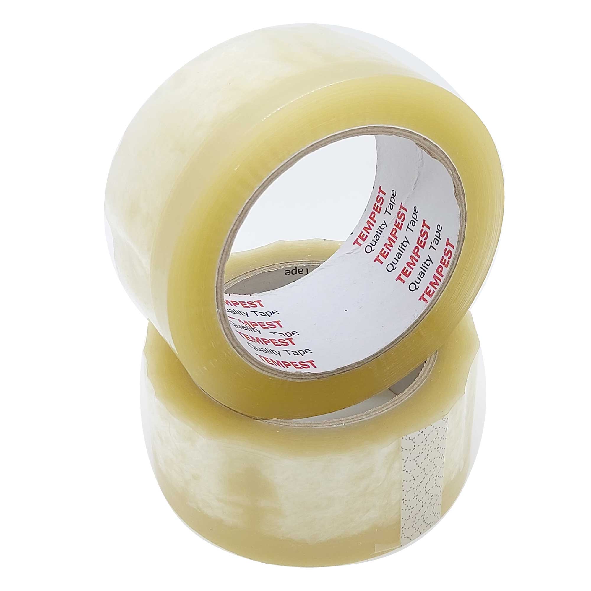 V238-SUPDZ-39713854816336-202507252001-00 1x Clear Hotmelt Packaging Tape 48mmx75m - Heavy Duty Shipping Packing Adhesive - Image 1