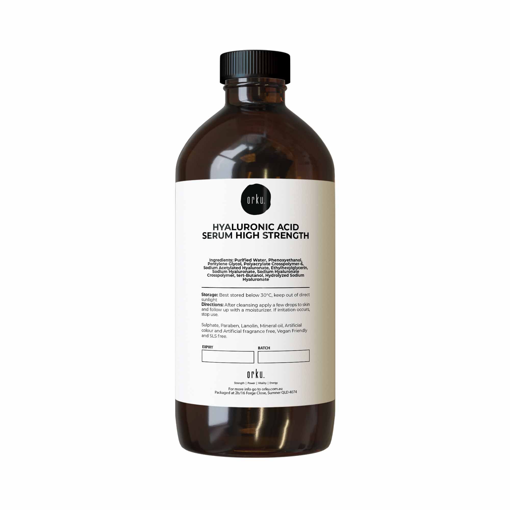 V238-SUPDZ-40128263389264-202507311310-00 1L Hyaluronic Acid Serum - High Strength Bulk Cosmetic Face Skin Care - Image 1