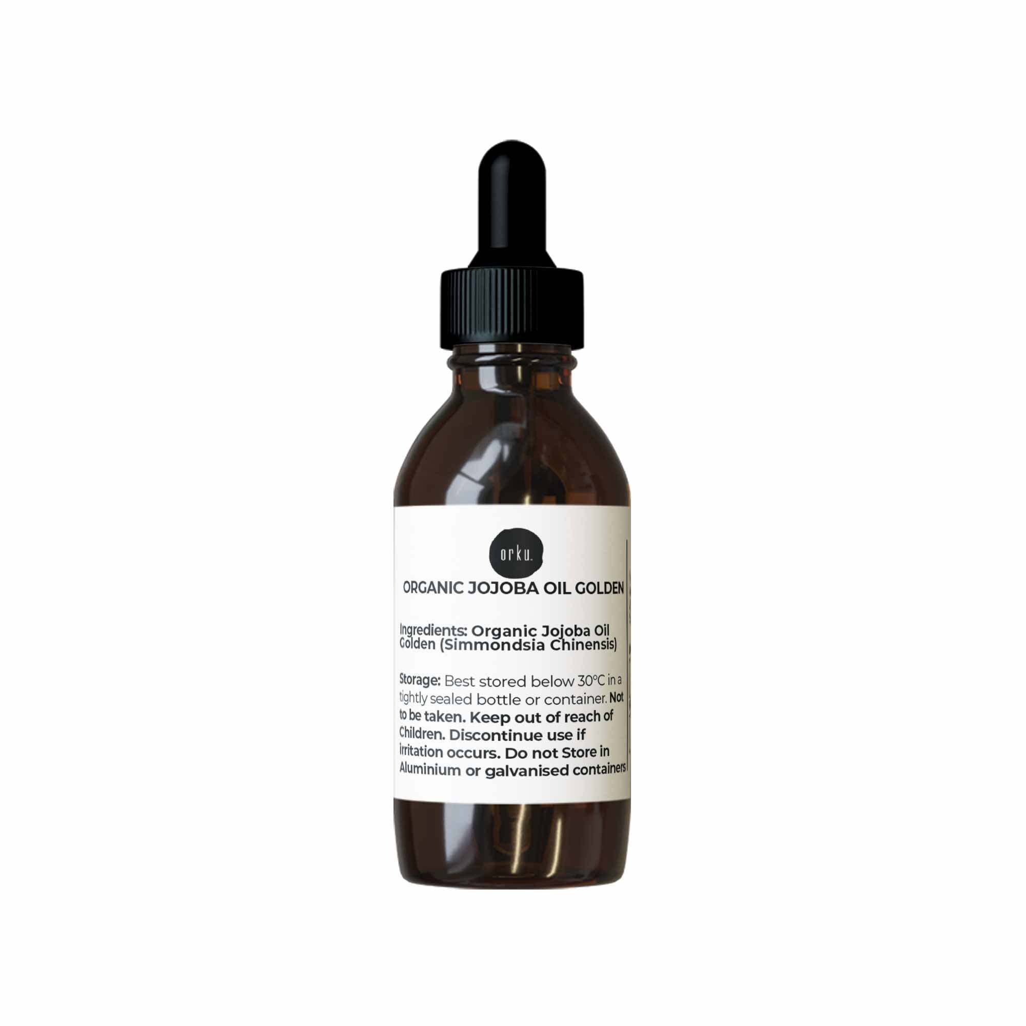 V238-SUPDZ-40229591973968-202505231150-00 25ml Organic Jojoba Oil - Golden Pure Cold Pressed Seed For Hair Skin Nails - Image 1