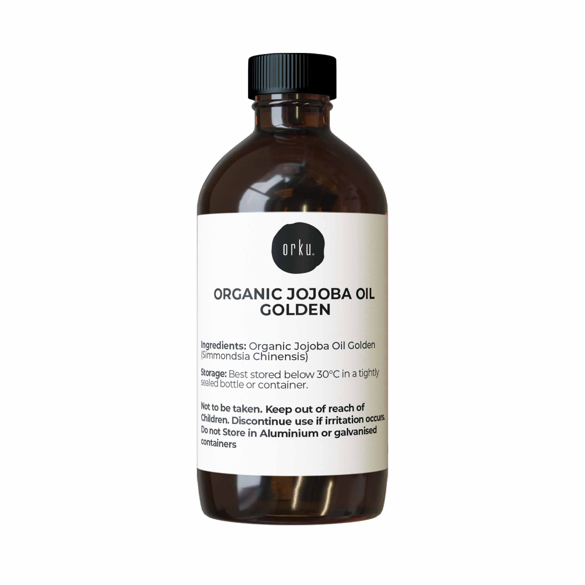 V238-SUPDZ-40232642969680-202505231150-00 250ml Organic Jojoba Oil - Golden Pure Cold Pressed Seed For Hair Skin Nails - Image 1