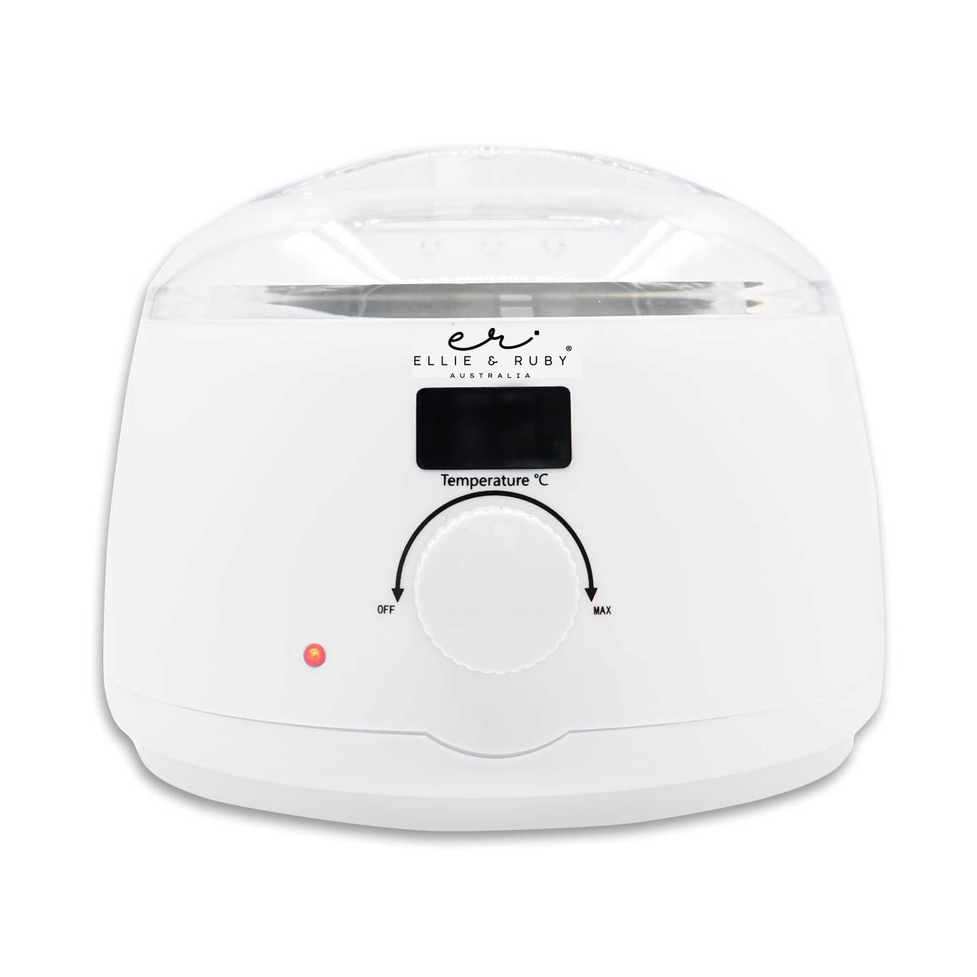 V238-SUPDZ-40525652754512-202507141225-00 500ml Electric Wax Warmer Digital White - Hair Removal Depilatory Heater - Image 1