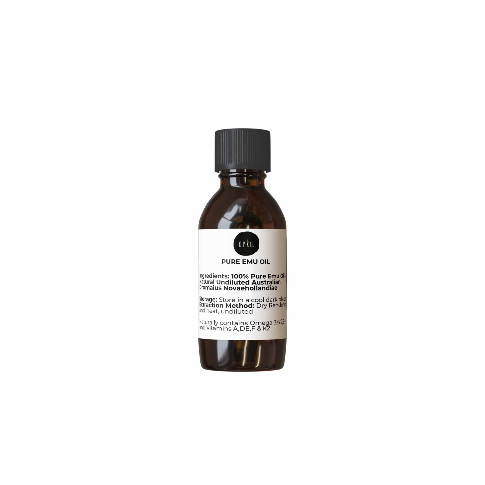 V238-SUPDZ-40875981209680-202507252245-00 Orku 10ml Pure Emu Oil - Natural Undiluted Australian Dromaius Novaehollandiae - Image 1