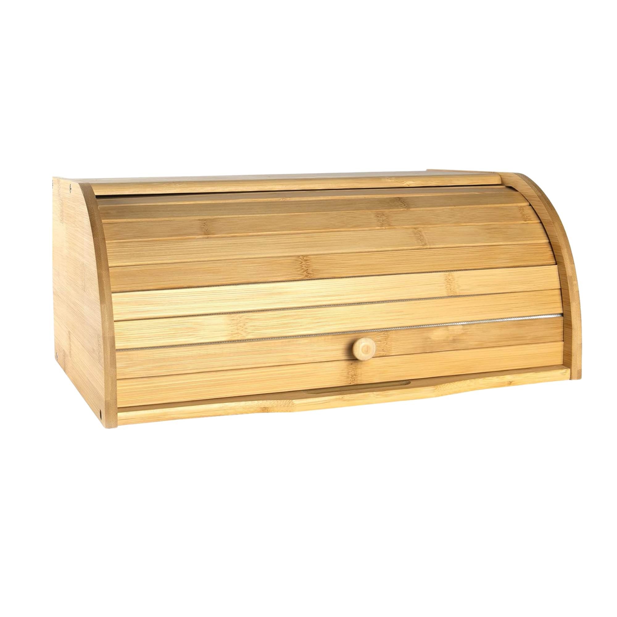 V238-SUPDZ-41024667975760-202506190341-00 Kitchee 40cm Bamboo Bread Box - Storage Bin Keeper Kitchen Counter Container - Image 1