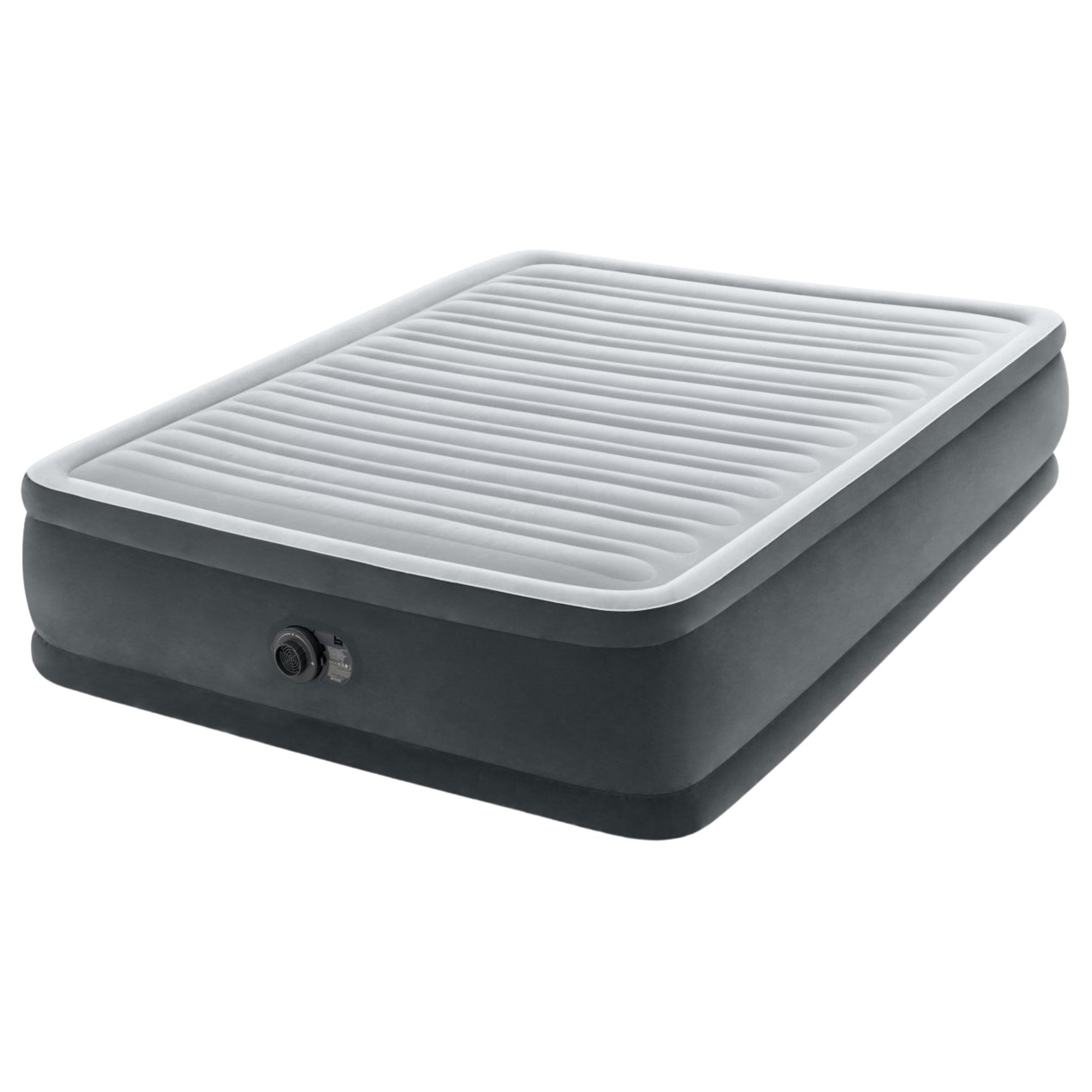 V240-64414NZ-217131-00 Intex Dura-Beam Deluxe Queen Comfort-Plush Elevated Air Mattress - Image 1