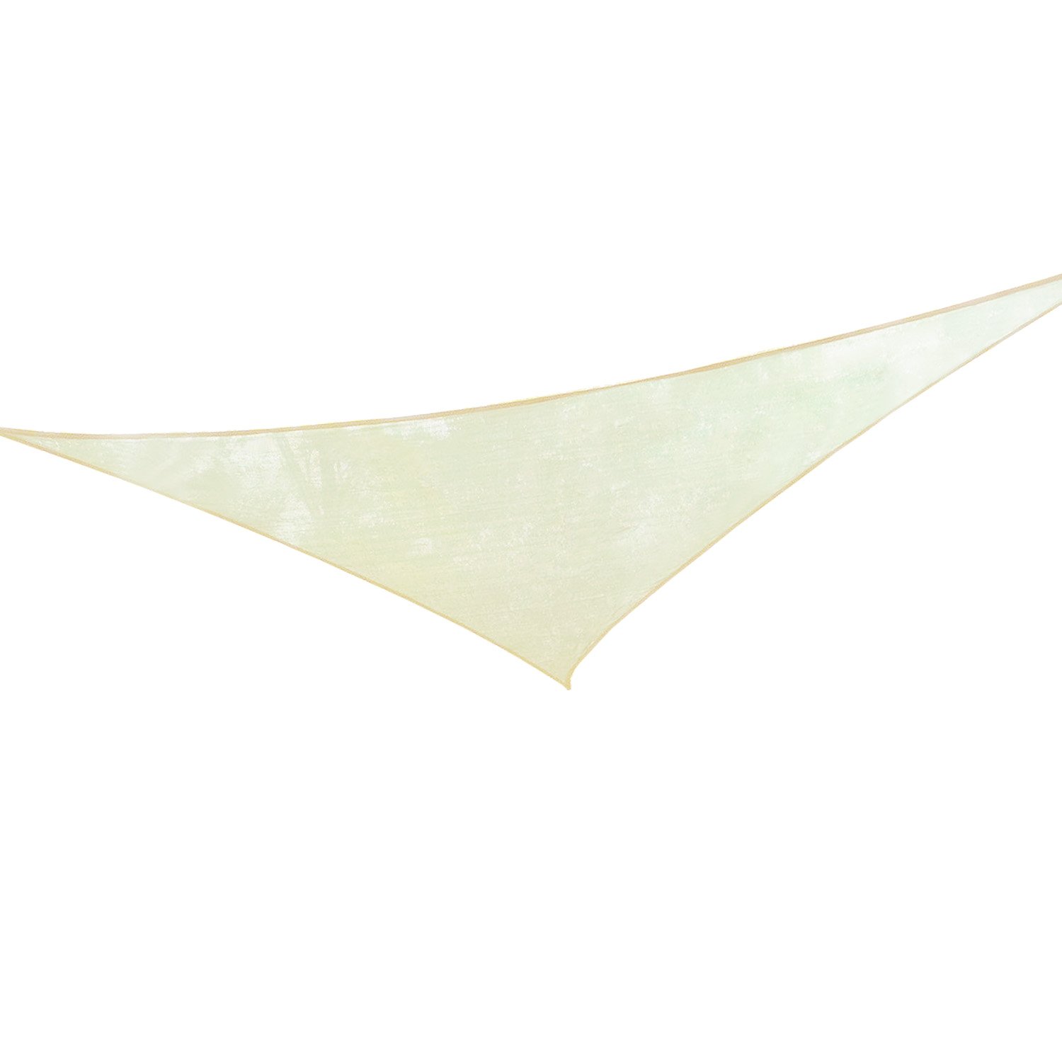 V240-WPSS-36-TRI-202505071221-00 Wallaroo Waterproof 160GSM Outdoor Sun Shade Sail Canopy 3.6m Triangle - Image 1