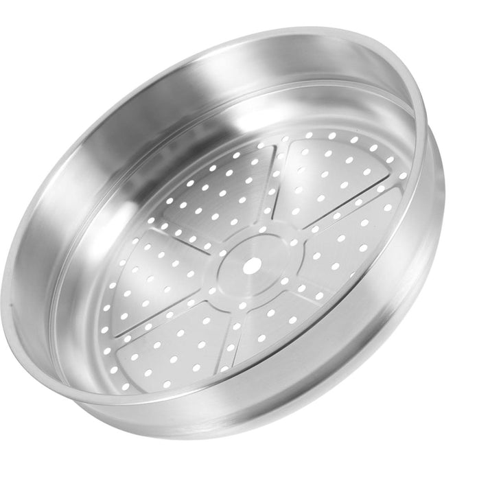 V255-HOU-STEAM-40CM-202503071338-00 Housoutile 40cm Wok Steamer Dumpling Steamer Steaming Basket for Pot Dedicated Silver Accessories Stainless Steel Basket - Image 1
