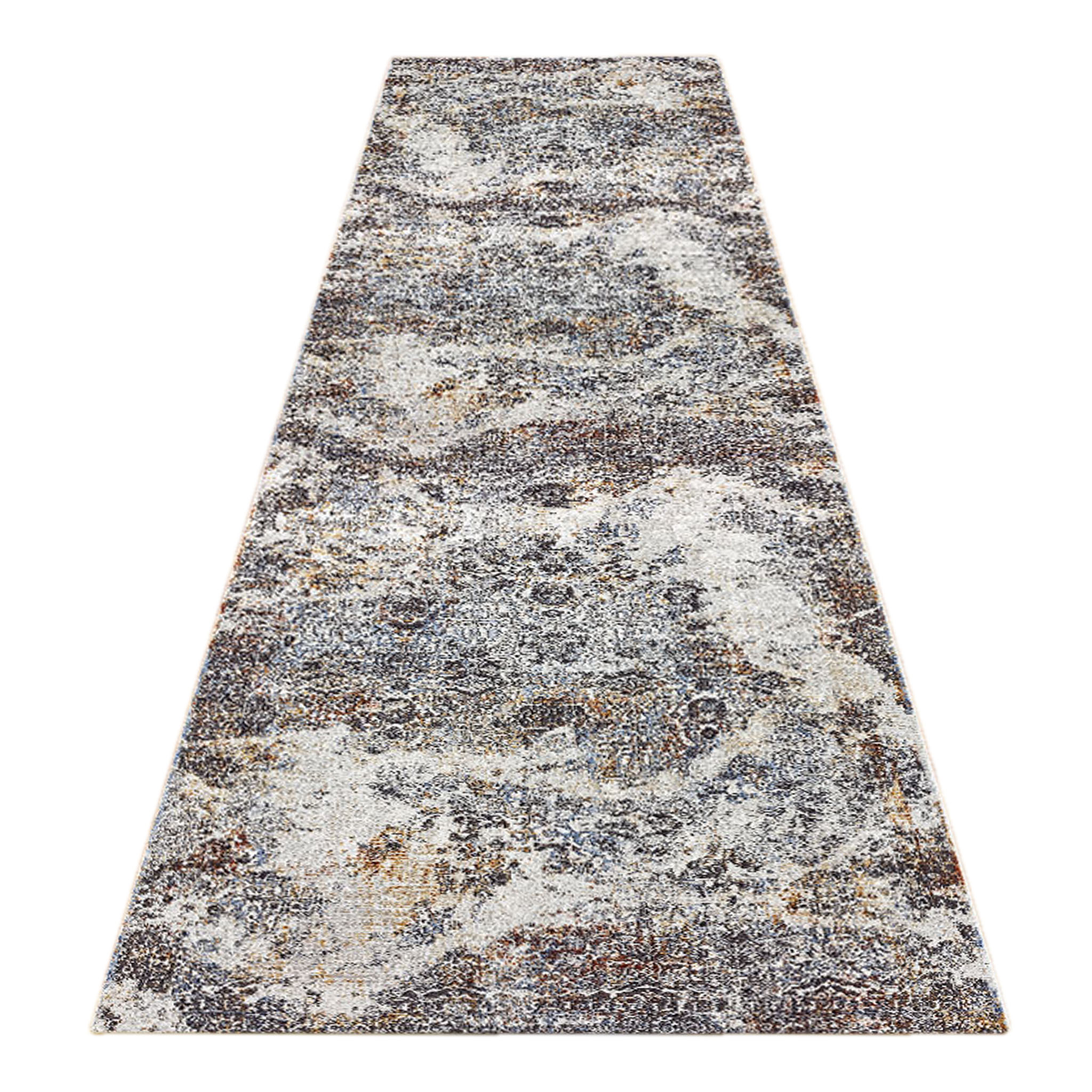 V262-LGH120170626LGR-172626-00 Luxe Vintage Textured Rug - Light Grey - 120x170 - Image 1