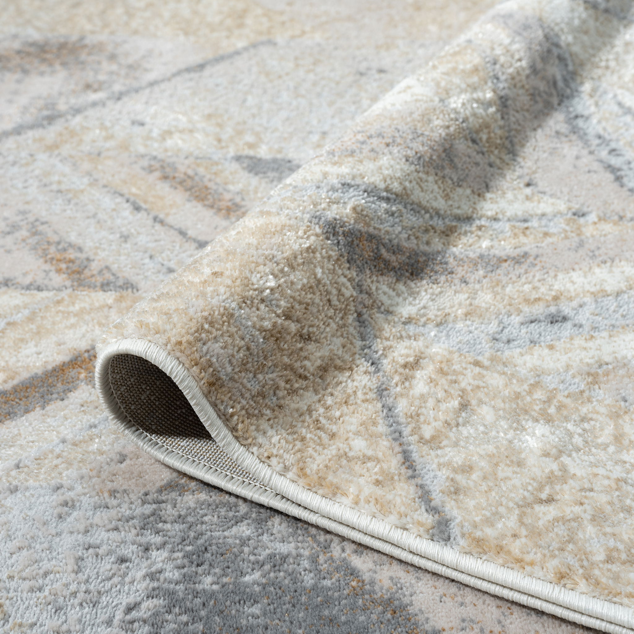 V262-LGH300400185STO-172667-00 Avani Marble Rug - Stone - 300x400 - Image 1