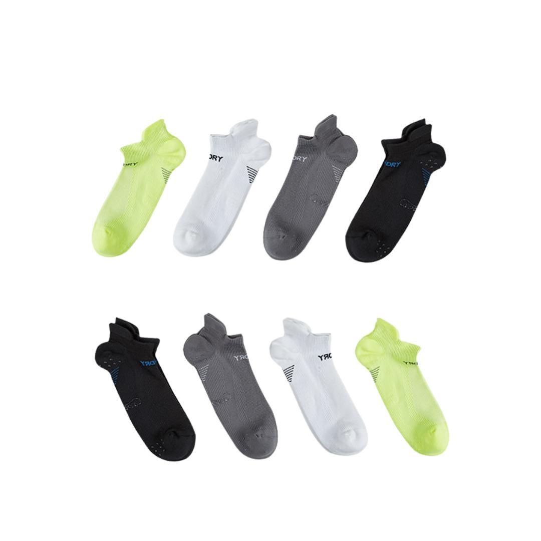 V274-GM-RXSPSK-L8-MUT-191507-00 8X Rexy Seamless Sport Sneakers Socks Large Non-Slip Heel Tab MULTI COLOUR - Image 1