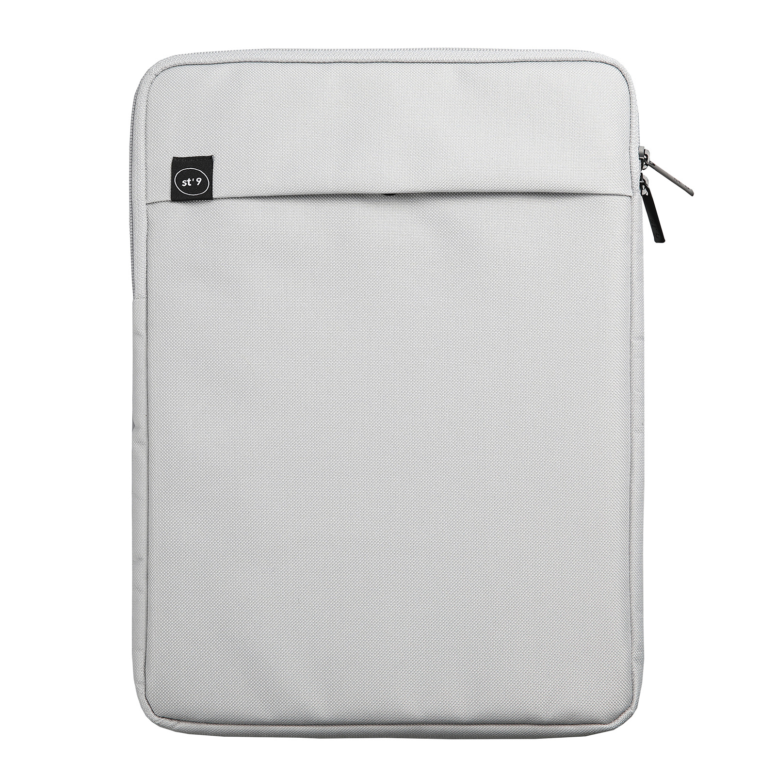 V274-OF-DST-LAPBG109L-GY-OF-DST-LAPBG109L-GY-00 15 inch Laptop Sleeve Padded Travel Carry Case Bag L size LUKE GREY - Image 1