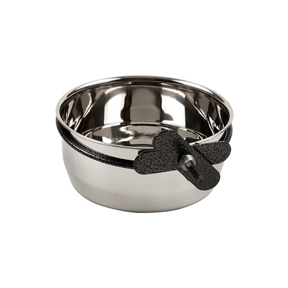 V278-2-X-69048-BOWL-130173-00 YES4PETS 2 x Medium Pet Rabbit Bird Parrot Dog Cat Water Food Bowl Feeder Chicken Poultry Coop Cup 620 ml - Image 1