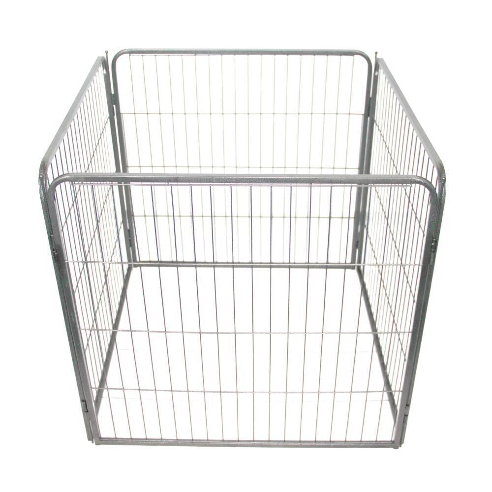 V278-HPL80-4-A-159231-00 YES4PETS 4 Panel 80 cm Heavy Duty Pet Dog Puppy Cat Rabbit Exercise Playpen Fence Extension - Image 1