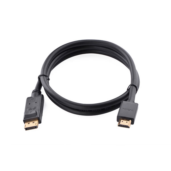V28-ACBUGN10203-01_10 UGREEN DisplayPort male to HDMI male Cable 3M black(10203) - Image 1