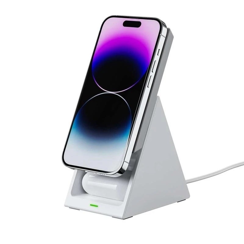 V28-ELECHOT600F-184109-00 CHOETECH T600-F 3-in-1 Containable Magnetic Wireless Charger - Image 1