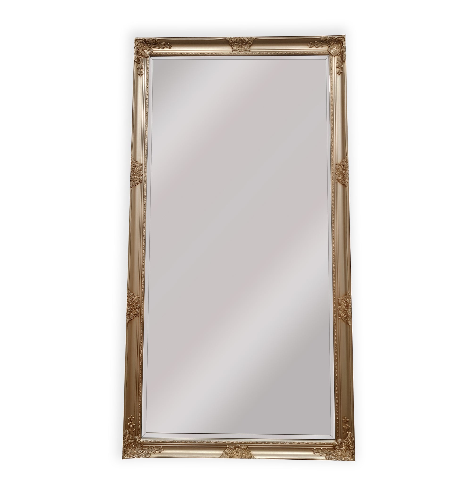 V292-MIRR-FRN002-51587-00 French Provincial Ornate Mirror - ANTIQUE CHAMPAGNE - X Large 100cm x 190cm - Image 1