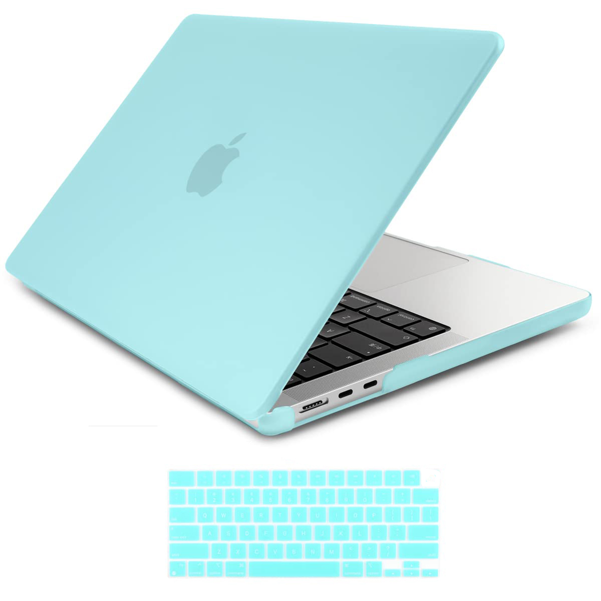 15 inch Air 2023 MacBook Air Matte Case  A2941 M2 Chip Hard Shell Case Keyboard Cover Sky Blue