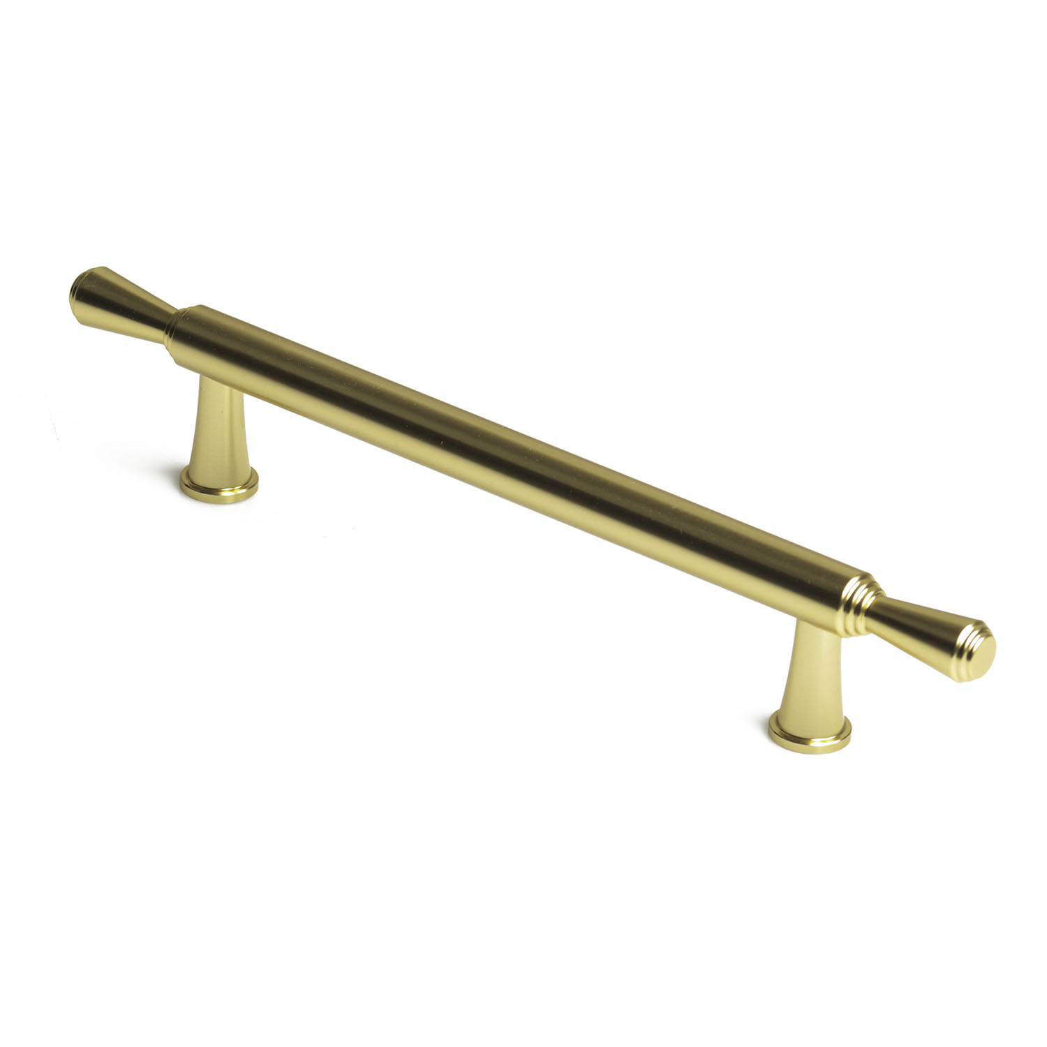 V324-6892GD-128-184095-00 Gold Zinc Kitchen Cabinet Handles Drawer Bar Handle Pull 128mm - Image 1