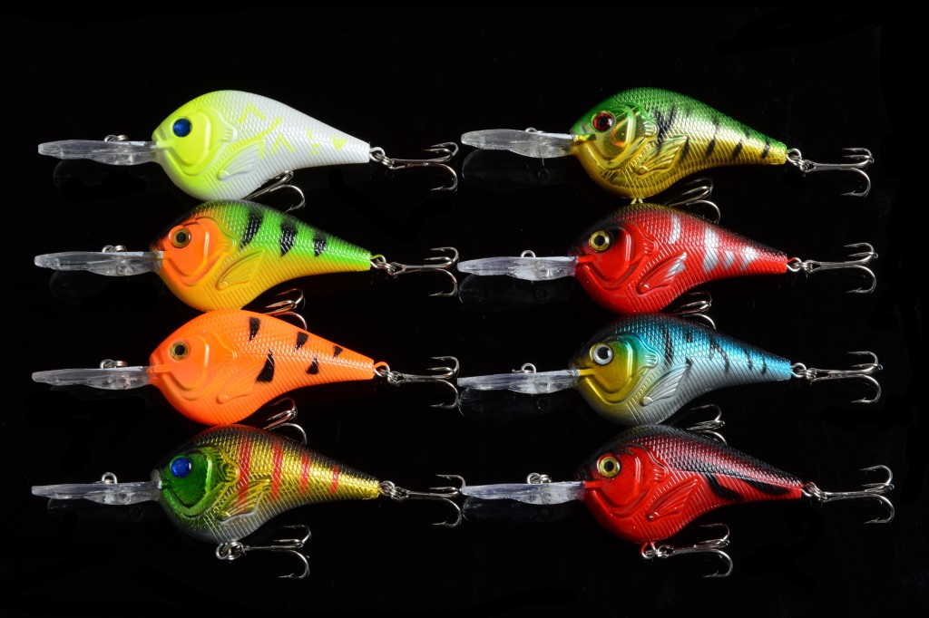 V324-LD-C0023-1-00 8x 9.5cm Popper Crank Bait Fishing Lure Lures Surface Tackle Saltwater - Image 1