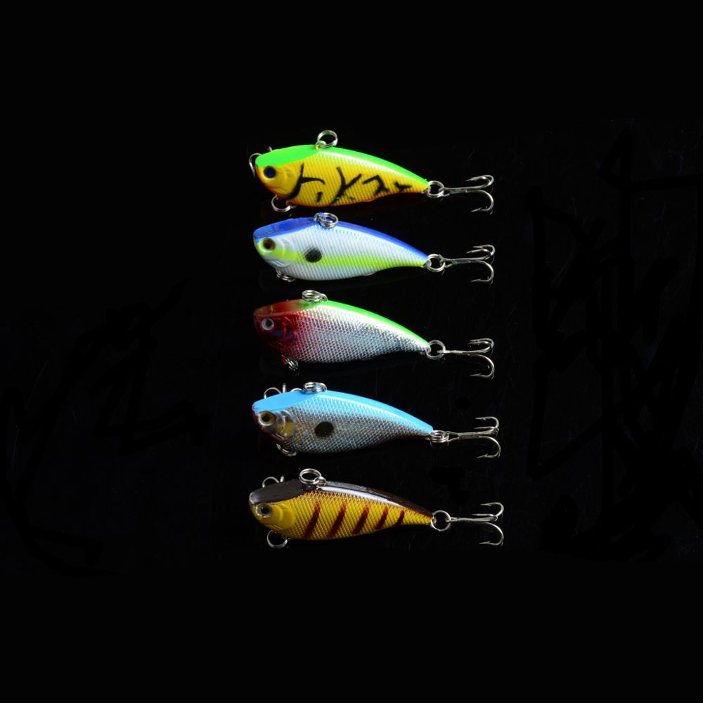 V324-LD-V0009-fishing-lure-LD-V0009-1-00 5x 5.5cm Vib Bait Fishing Lure Lures Hook Tackle Saltwater - Image 1