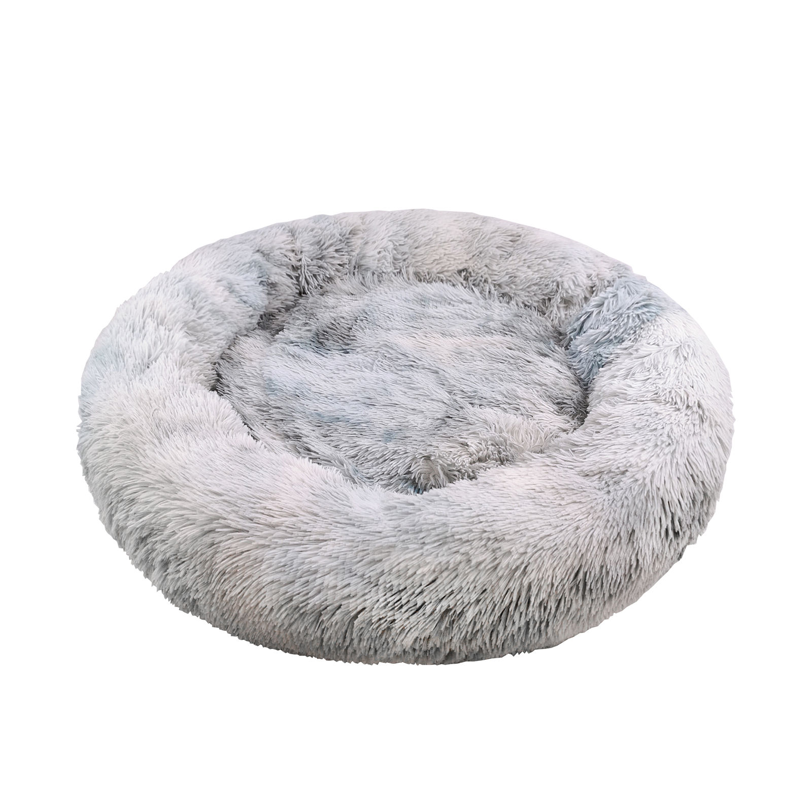 V360-PTDB0013-GG-S-81486-00 Pawfriends Dog Cat Pet Calming Bed Warm Soft Plush Round Nest Comfy Sleeping Washable Zip - Image 1
