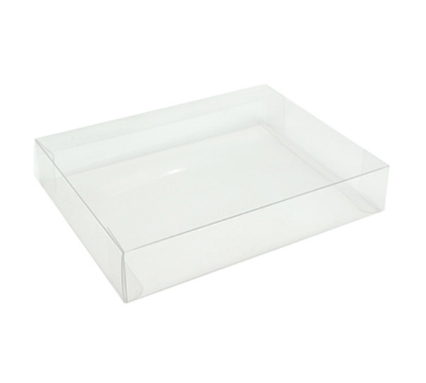 V382-50PVC15X15X4CLR-144304-00 50 Pack of 15*15*4cm Clear PVC Plastic Folding Packaging Small rectangle/square Boxes for Wedding Jewelry Gift Party Favor Model Candy Chocolate Soap Box - Image 1