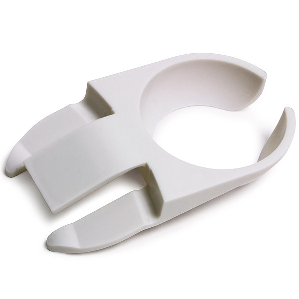 V382-50XBUFFETCLIPS-144349-00 50 Pack Of 75mm White Wine Glass Dinner Lunch Plate Clip Holder - Stand Up Buffet Party - Promotion Merchandise Gift - Image 1
