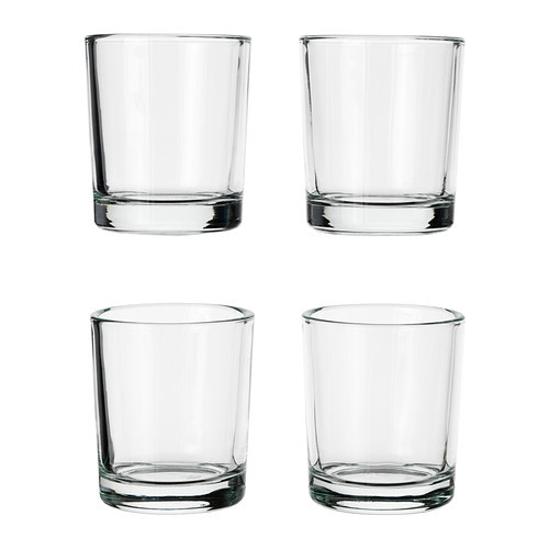 V382-CHX40-202503072235-00 40 Pack Tealight Glass Votive Candle Holders Bulk Set Festival Decor Wedding Propose Parties Holiday and Home Decor - Image 1