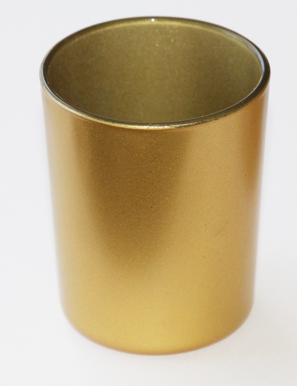 V382-MATTGX40-202503072230-00 40 Bulk Pack Matt Gold Glass Votive Candle Holders Table Centreoieces Xmas Wedding Anniversary Event Recption Party Function or Home Decor - Image 1