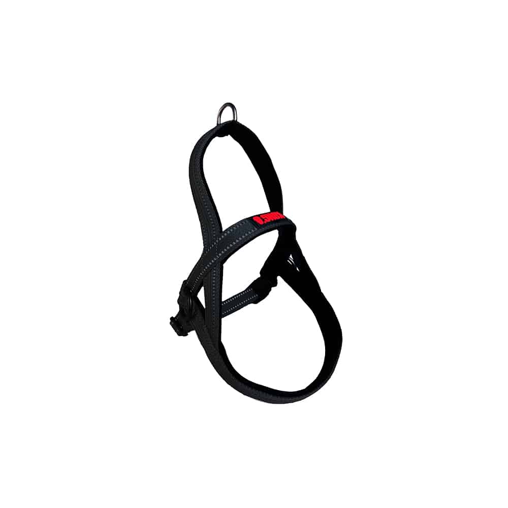 V390-KHNSXLBK-185457-00 KONG Norwegian Black Harness Extra Large - Image 1
