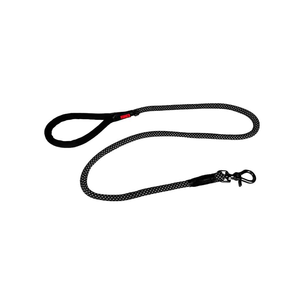 V390-KRLLBK-185369-00 KONG Rope Black Leashes Large - Image 1