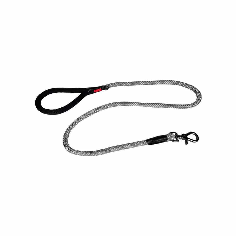 V390-KRLMGY-184040-00 KONG Rope Grey Leashes Medium - Image 1