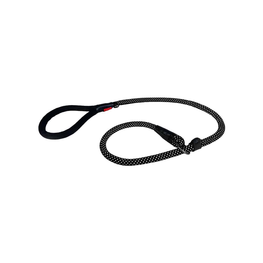 V390-KSLMBK-185399-00 KONG Slip Rope Black Leashes Medium - Image 1