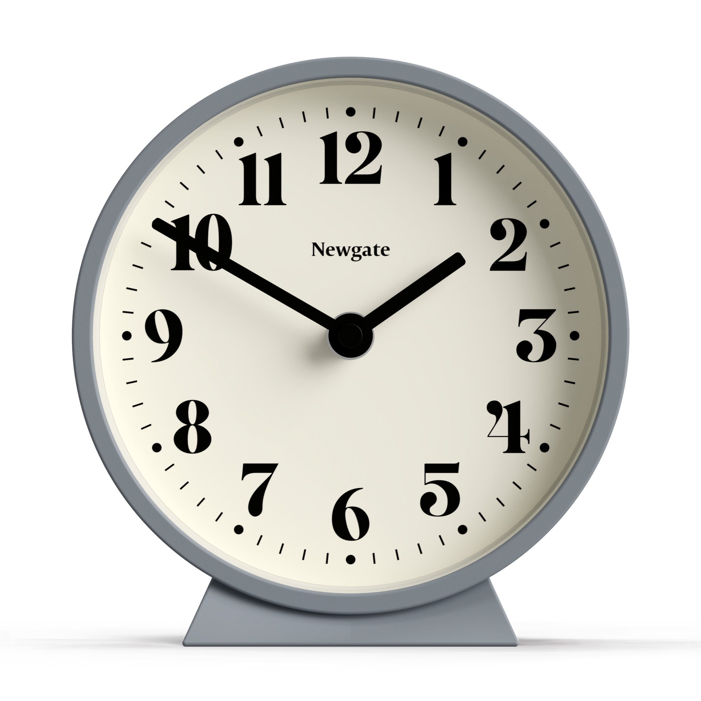 V398-NGMMAN240FN-202506101851-00 Newgate Theatre Mantel Clock French Navy - Image 1