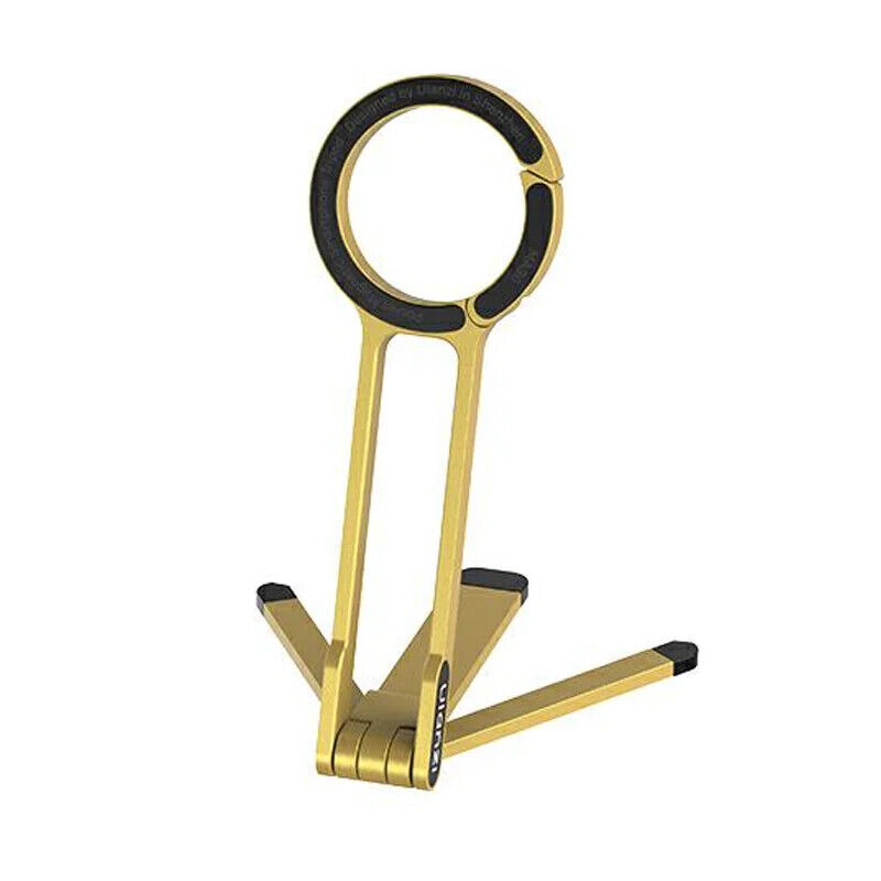 V413-M075-202503251452-00 ULANZI MA30 Magnetic Phone Tripod Stand for iPhone - Aluminium Maglock Smartphone Mini Tripod Pocket Cell Phone Stand Dual-Sided Magnet Quick Mount Compatible with iPhone 16 15 14 13 12 Magsafe
(Yellow) - Image 1