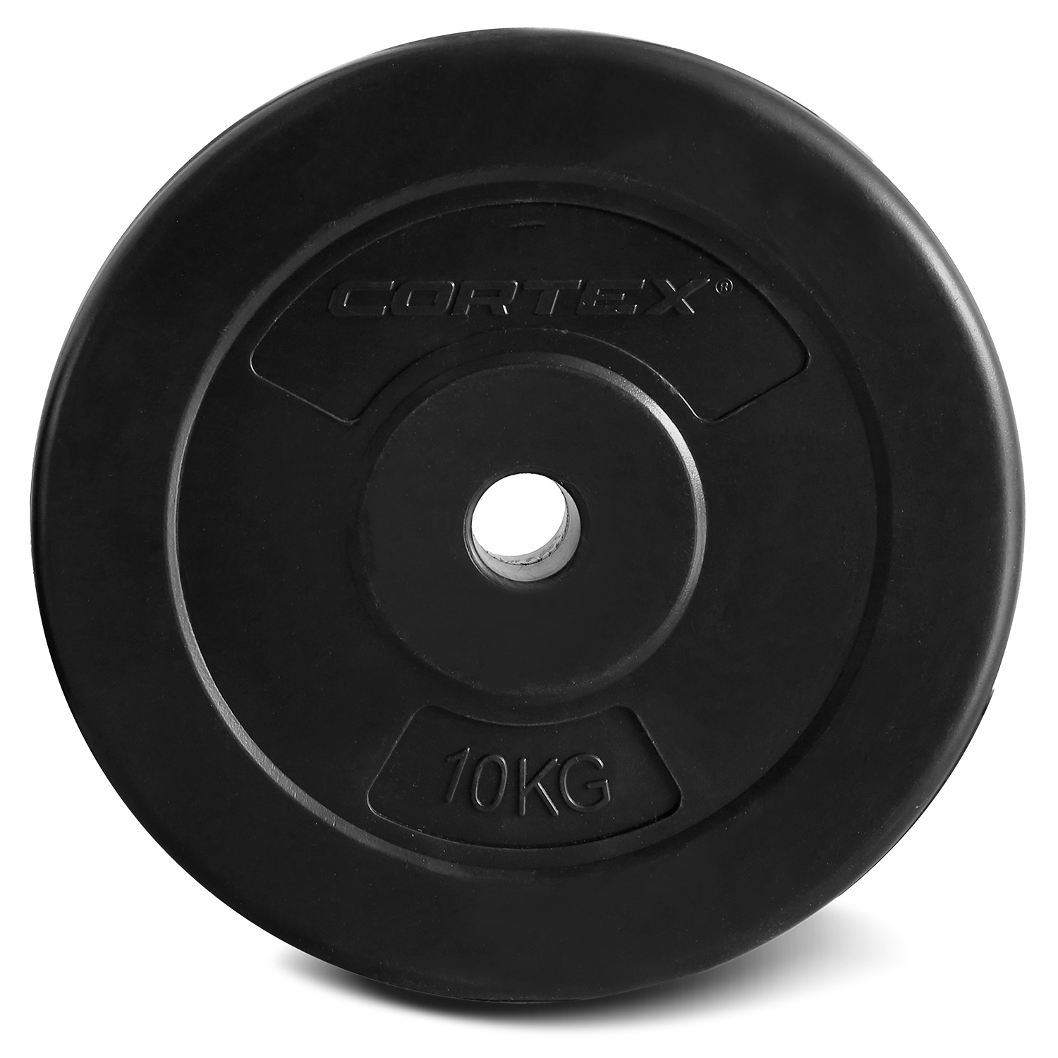 V420-CSST-WPSEC100-2-88815-00 CORTEX 10kg EnduraShell Standard Weight Plates 25mm (2 Pack) - Image 1