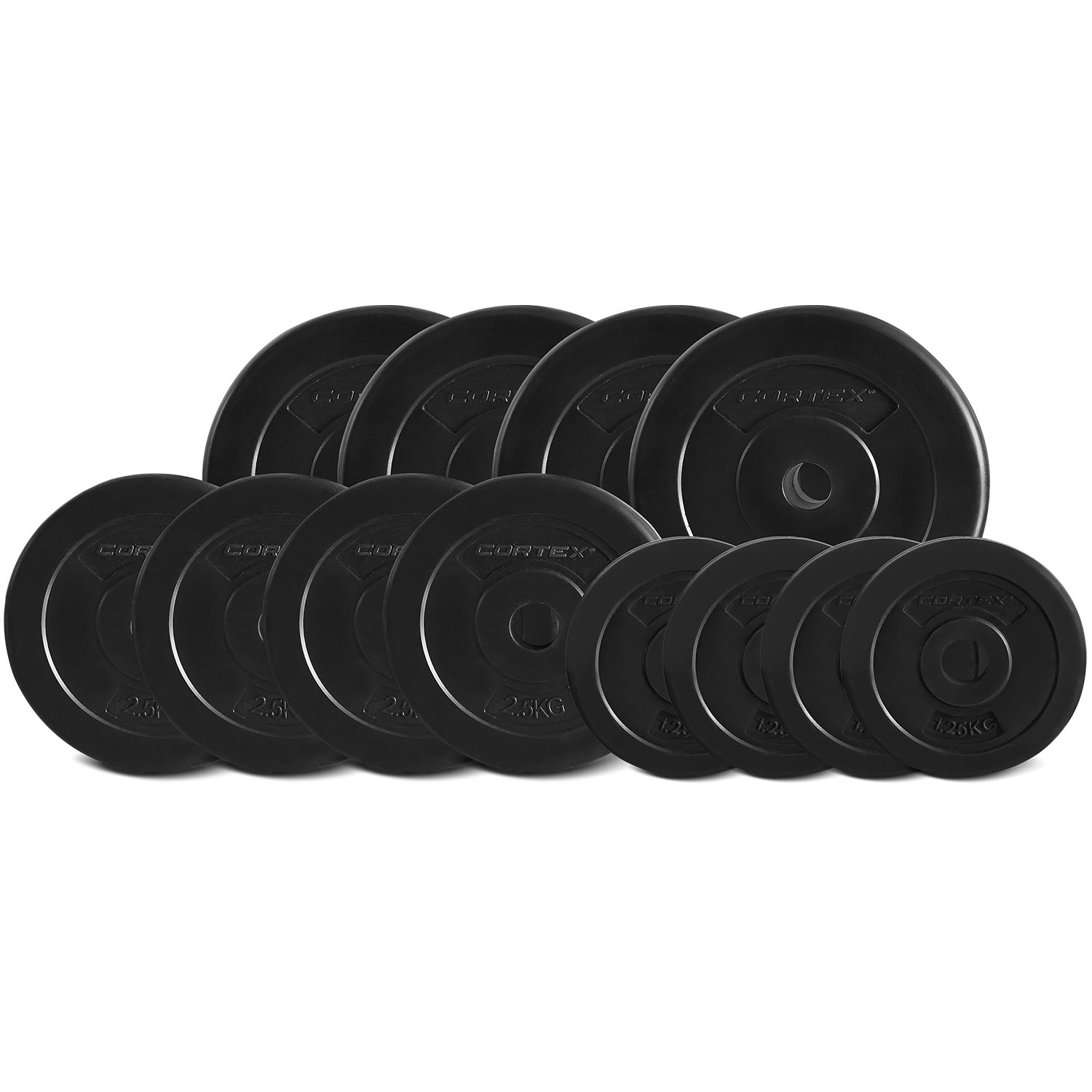 V420-CSST-WPSECSET-H-88820-00 CORTEX 35kg EnduraCast Weight Plate Set - Image 1