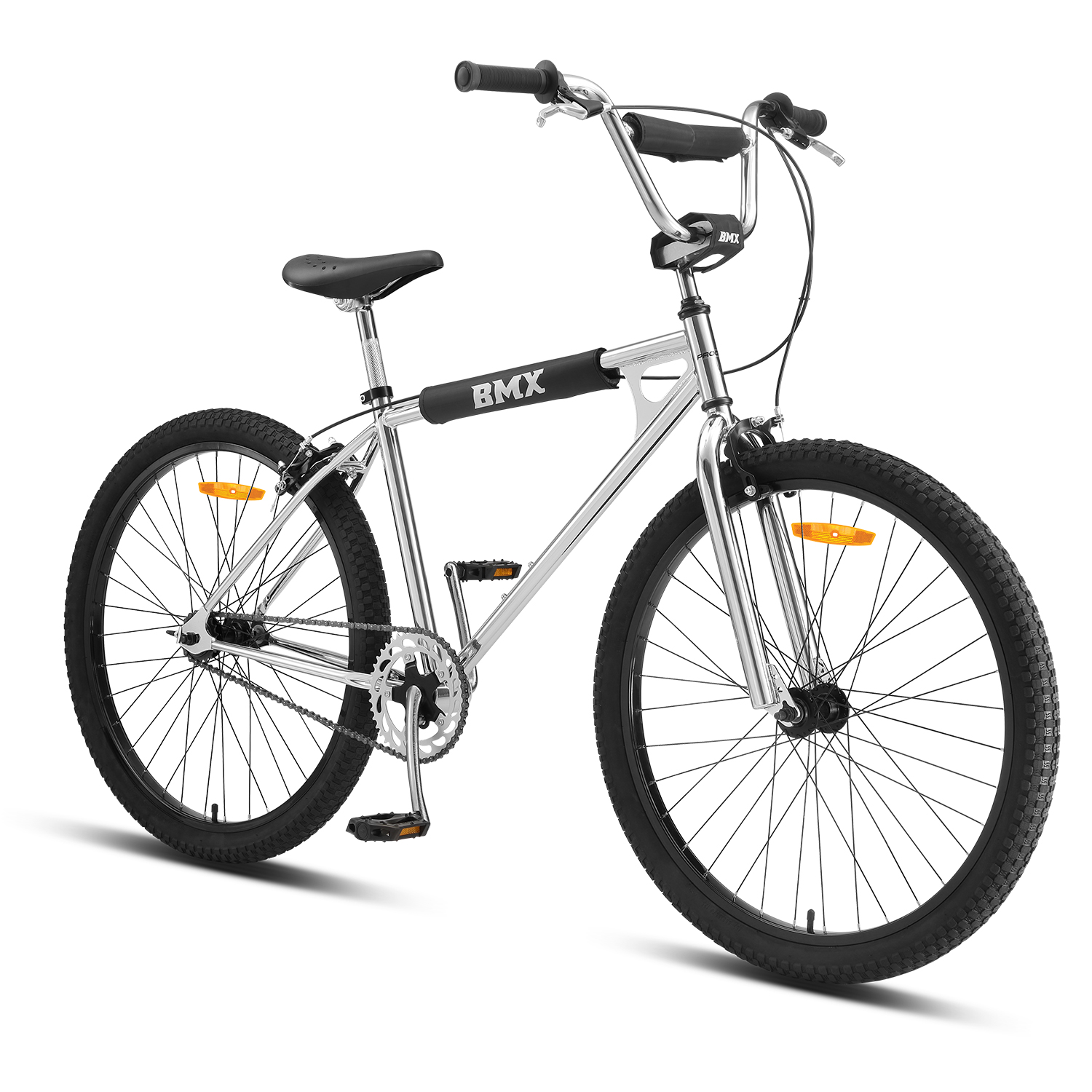 V420-PGBM-CLASCP-26-89129-00 Progear Bikes Classic BMX Bike 26" in Chrome - Image 1