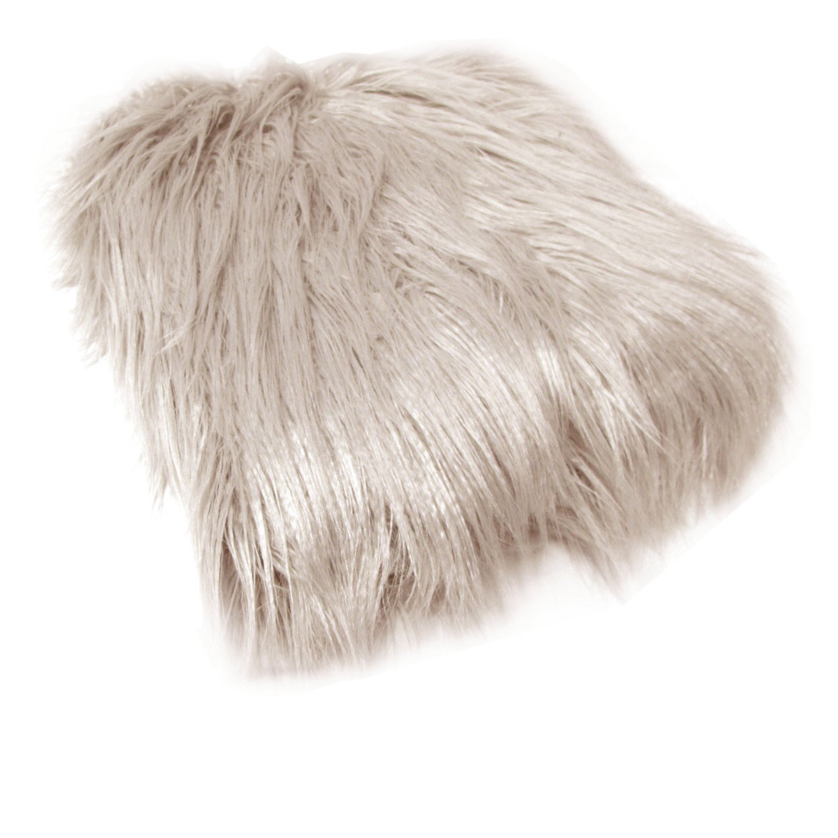 V442-ATX-THROW-23LUXMIA-TAUPE-RE-202503121036-00 Mia Luxury Long Hair Faux Fur Throw Rug 127 x 152 cm Taupe - Image 1