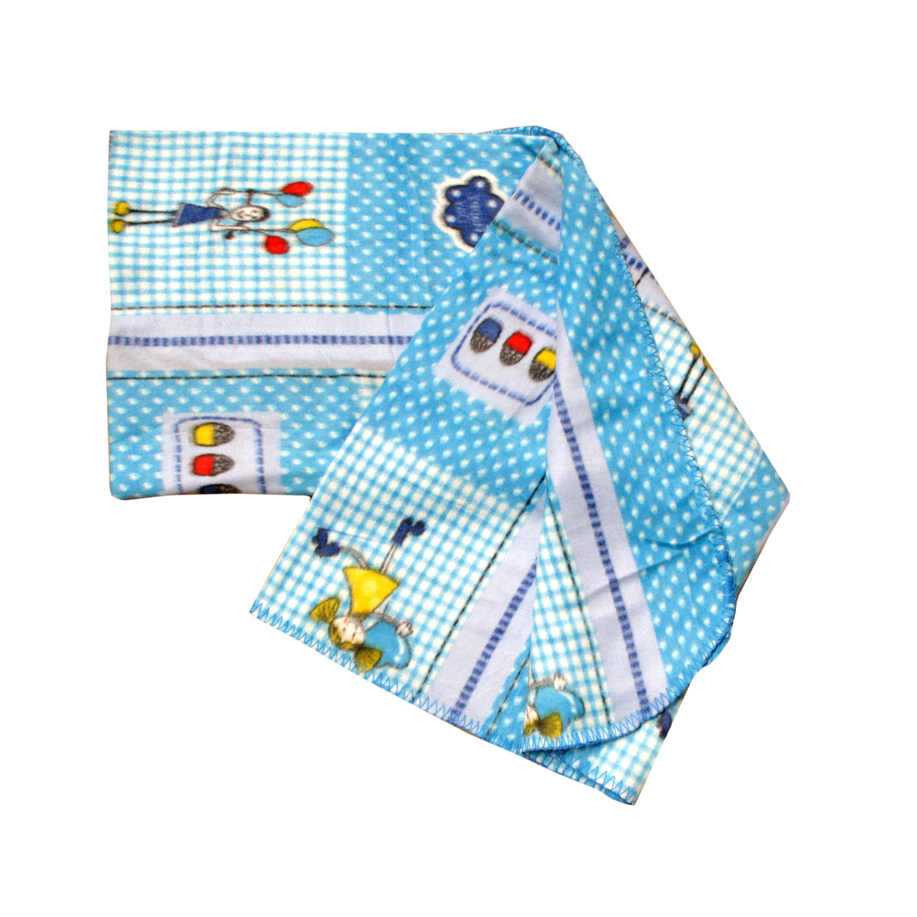 V442-ATX-THROW-POLARFHAPPYGIRLS-MULTI-RE-202915-00 Assorted Extra Large Print Polar Fleece Throw Rug 150 x 200 cm Happy Girls - Image 1