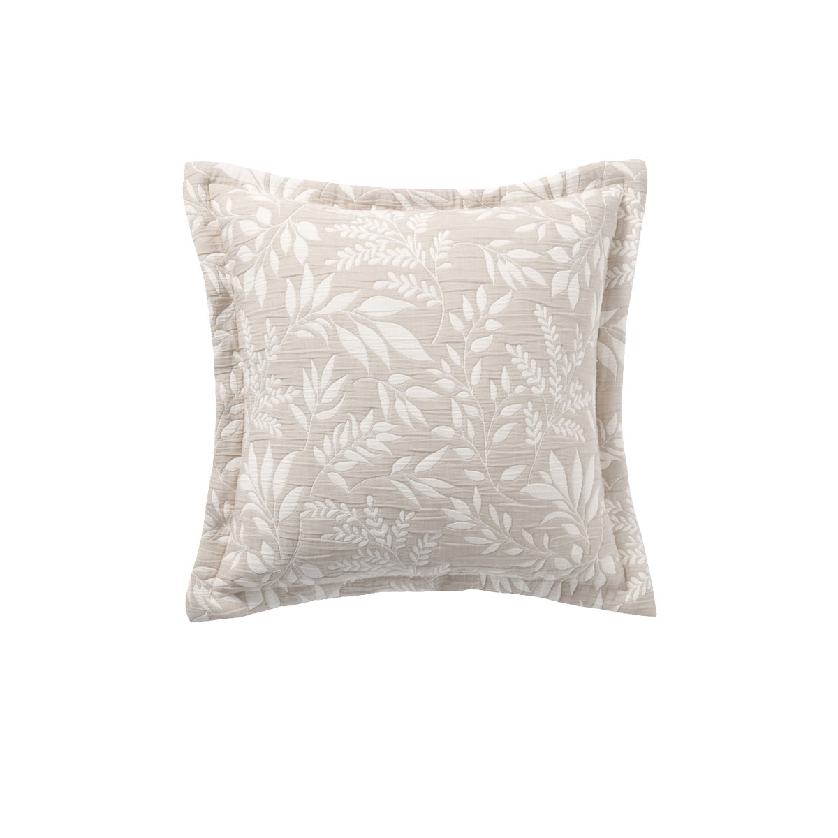 V442-BCA-CUSHION-AMEILA-STONE-SQ-213194-00 Bianca Ameila Stone Square Filled Cushion 43 x 43cm - Image 1