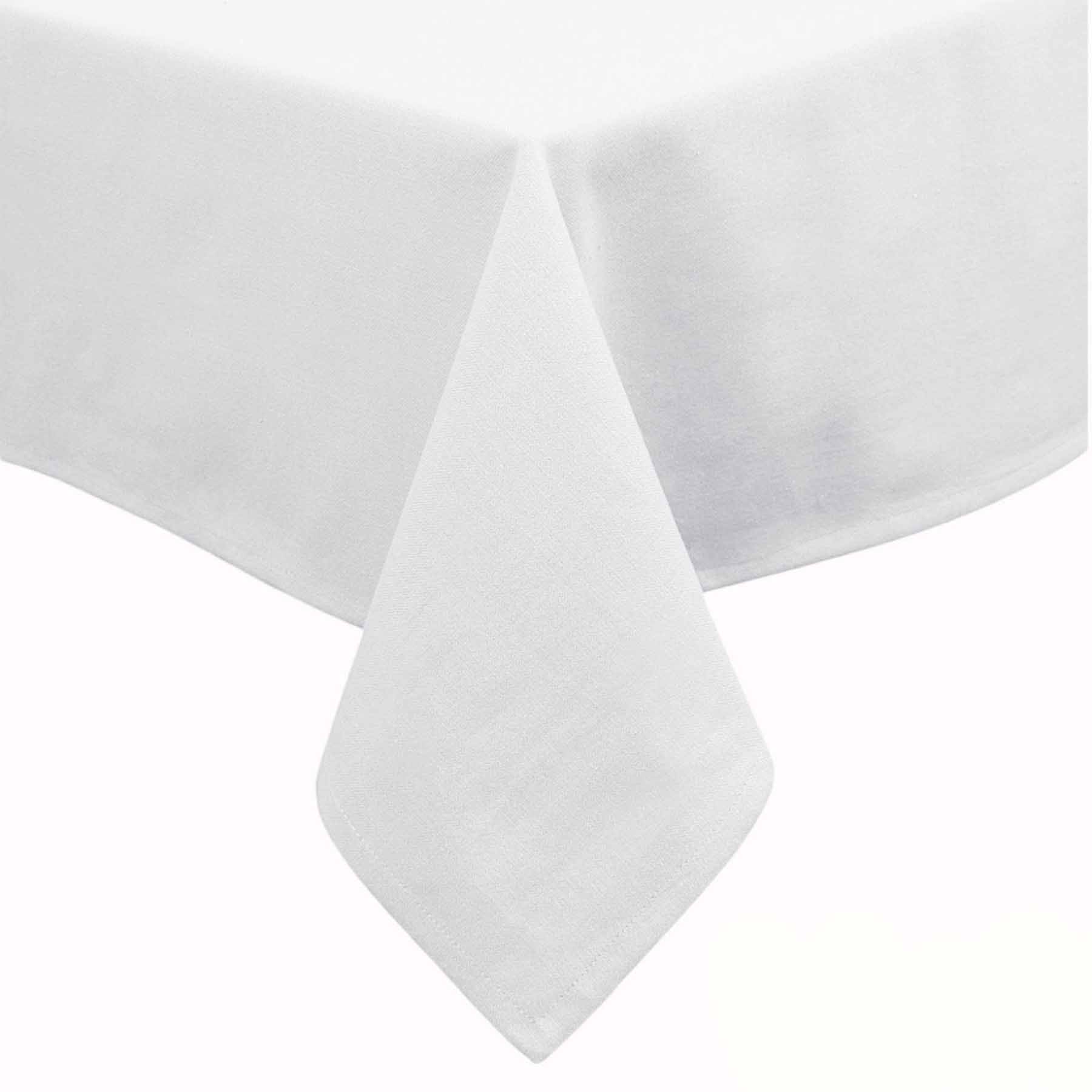 V442-GNA-TABLEC-COTTON-220OB-BRIGHTWHITE-202502260940-00 Hoydu Cotton Blend Table Cloth 180cm x 220cm - Bright White - Image 1