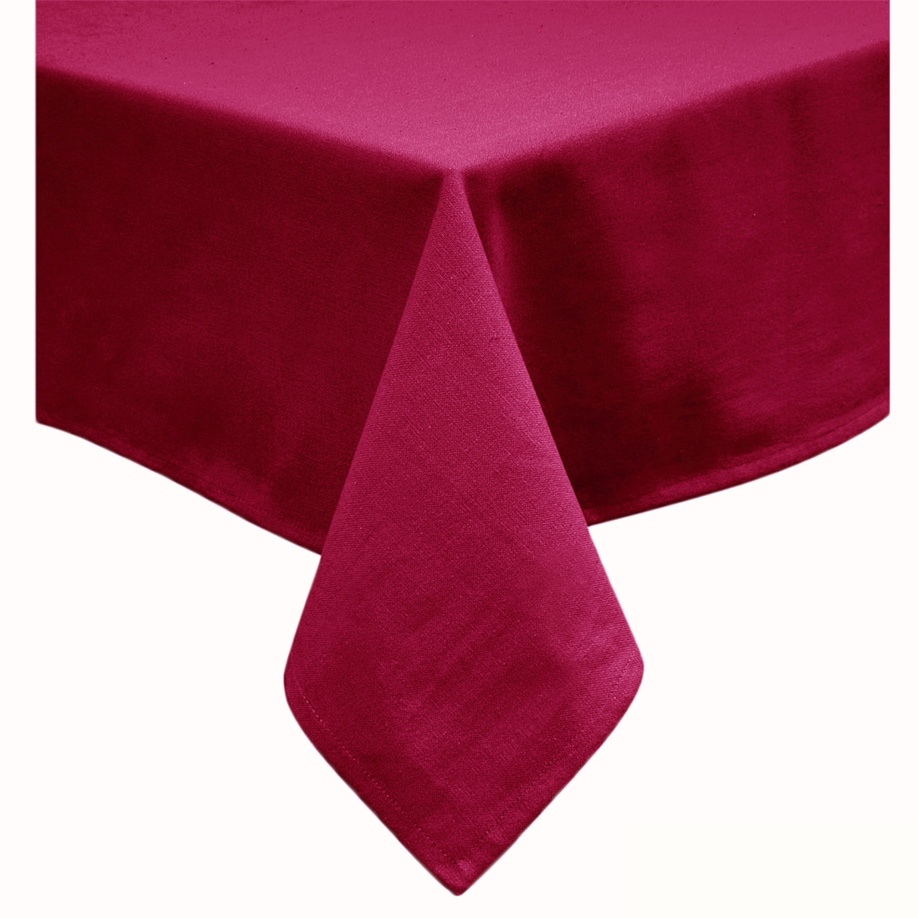 V442-GNA-TABLEC-COTTON-260OB-PERSIANRED-117593-00 Hoydu Cotton Blend Table Cloth 160cm x 260cm - PERSIAN RED - Image 1