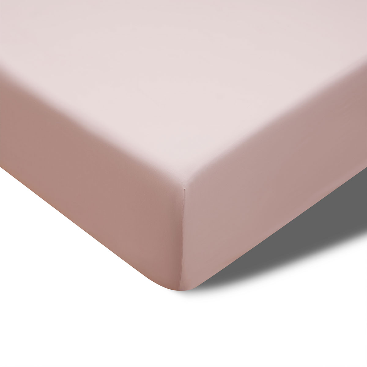 V442-HIN-FITTEDS-BAMBOOCOTTON40CM-BLUSH-QS-190195-00 Accessorize 400TC Blush Bamboo Cotton Fitted Sheet 40cm Wall Queen - Image 1