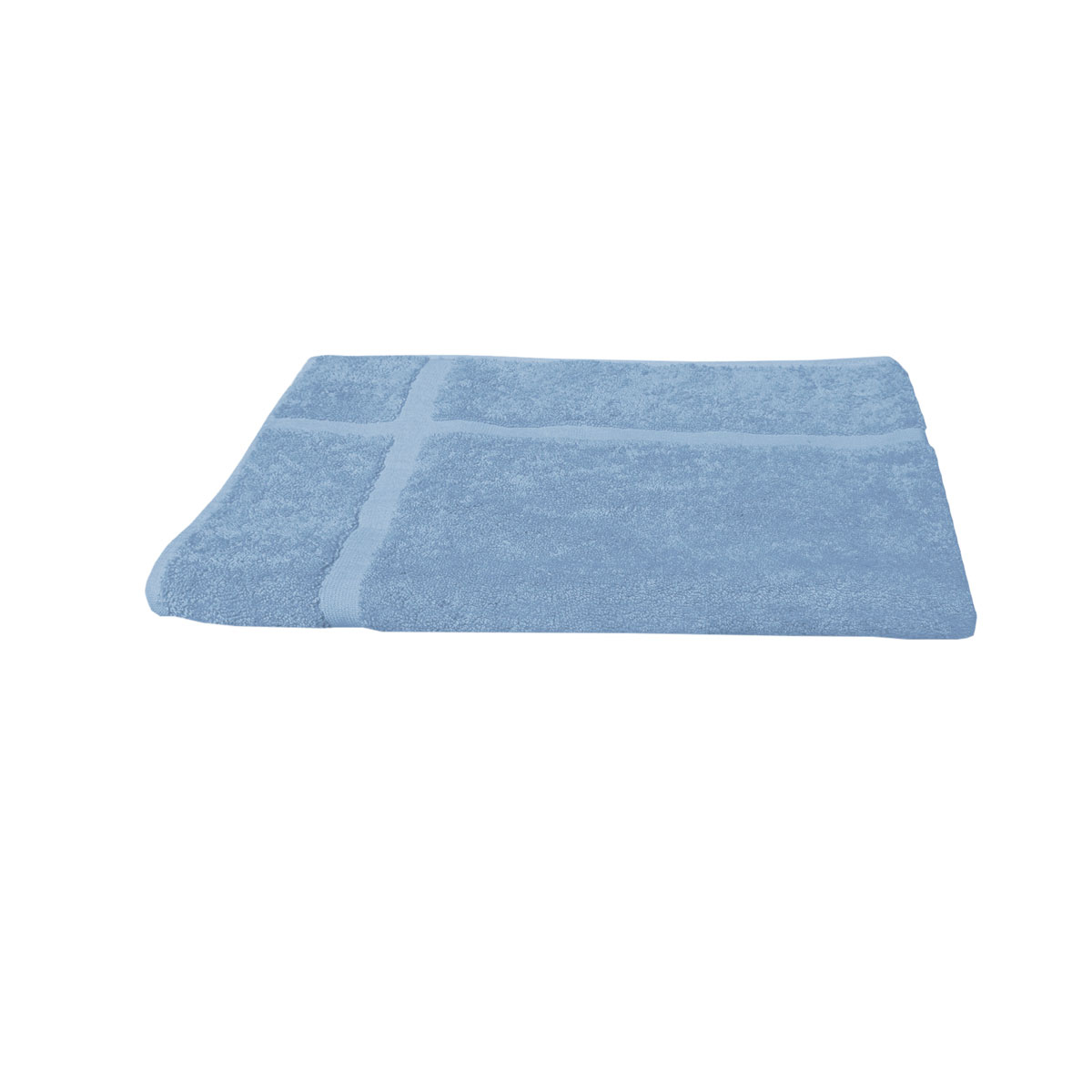 V442-KIT-BATHM-800GSMBAMBOOEC-BLUESTONE-RE-145719-00 Ramesses 800GSM 50% Bamboo 50% Egyptian Cotton Bath Mat 50 x 76 cm Blue Stone - Image 1