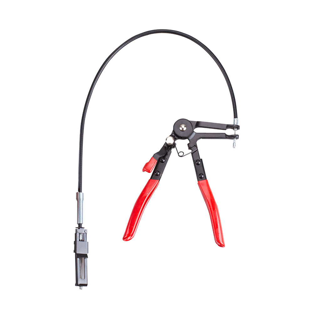 V465-669024-85483-00 Long Hose Clamp Pliers 24" Flexible Extension Wire Oil Fuel Hose Clip Remove - Image 1