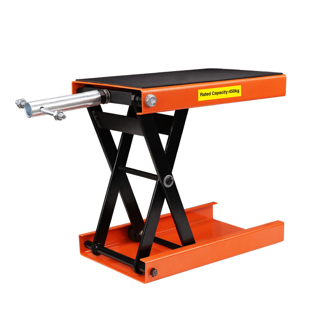 V465-82028-139193-00 205KG Motorcycle Motorbike Lift Jack Motorcycle Stand Hoist Repair Work Bench - Image 1